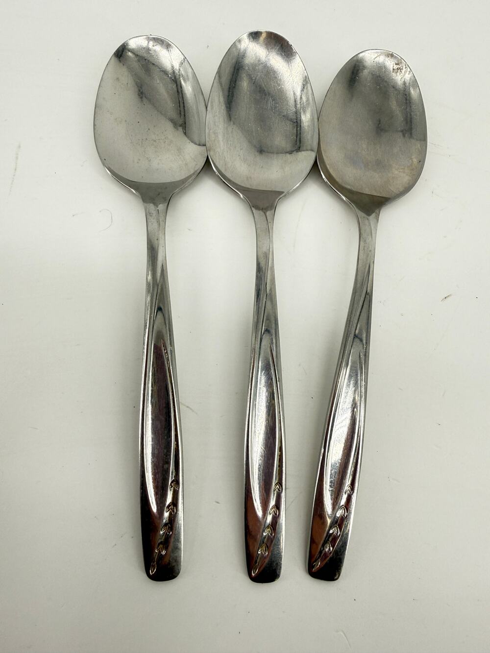 Vintage Rogers Cutlery Co USA Tablespoons Lot Of 3 Replacement Flatware